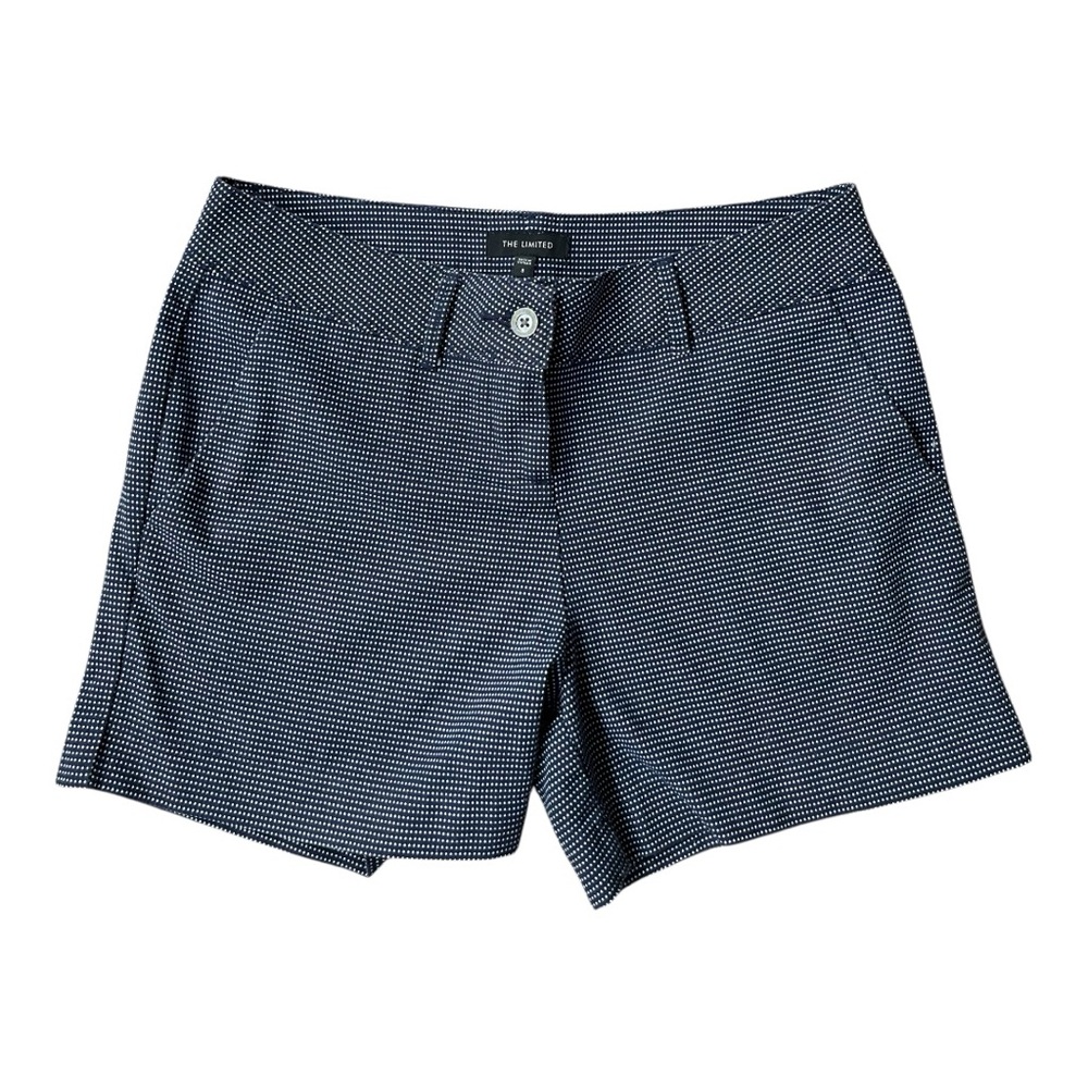 The Limited Blue & White Bermuda